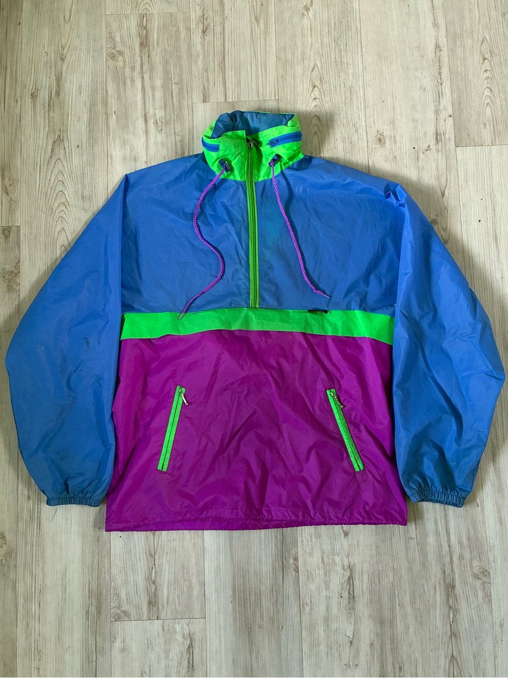 Vintage 90s K-Way Windbreaker